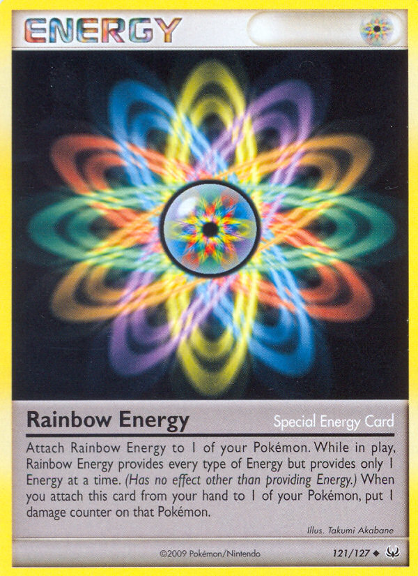 Rainbow Energy (121/127) [Platinum: Base Set] | Jomio and Rueliete's Cards and Comics
