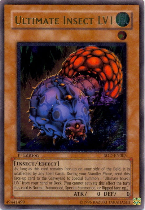 Ultimate Insect LV1 (UTR) [SOD-EN005] Ultimate Rare | Jomio and Rueliete's Cards and Comics
