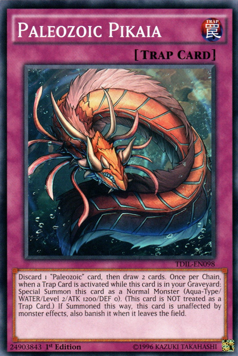 Paleozoic Pikaia [TDIL-EN098] Common | Jomio and Rueliete's Cards and Comics