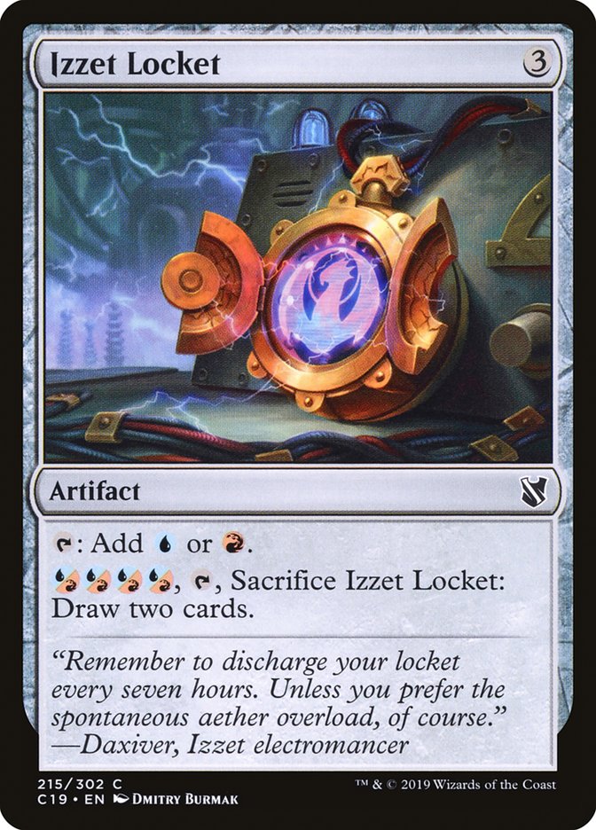 Izzet Locket [Commander 2019] | Jomio and Rueliete's Cards and Comics
