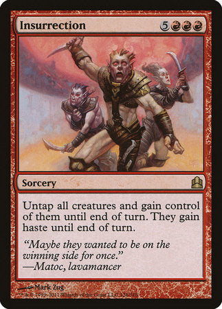 Insurrection [Commander 2011] | Jomio and Rueliete's Cards and Comics