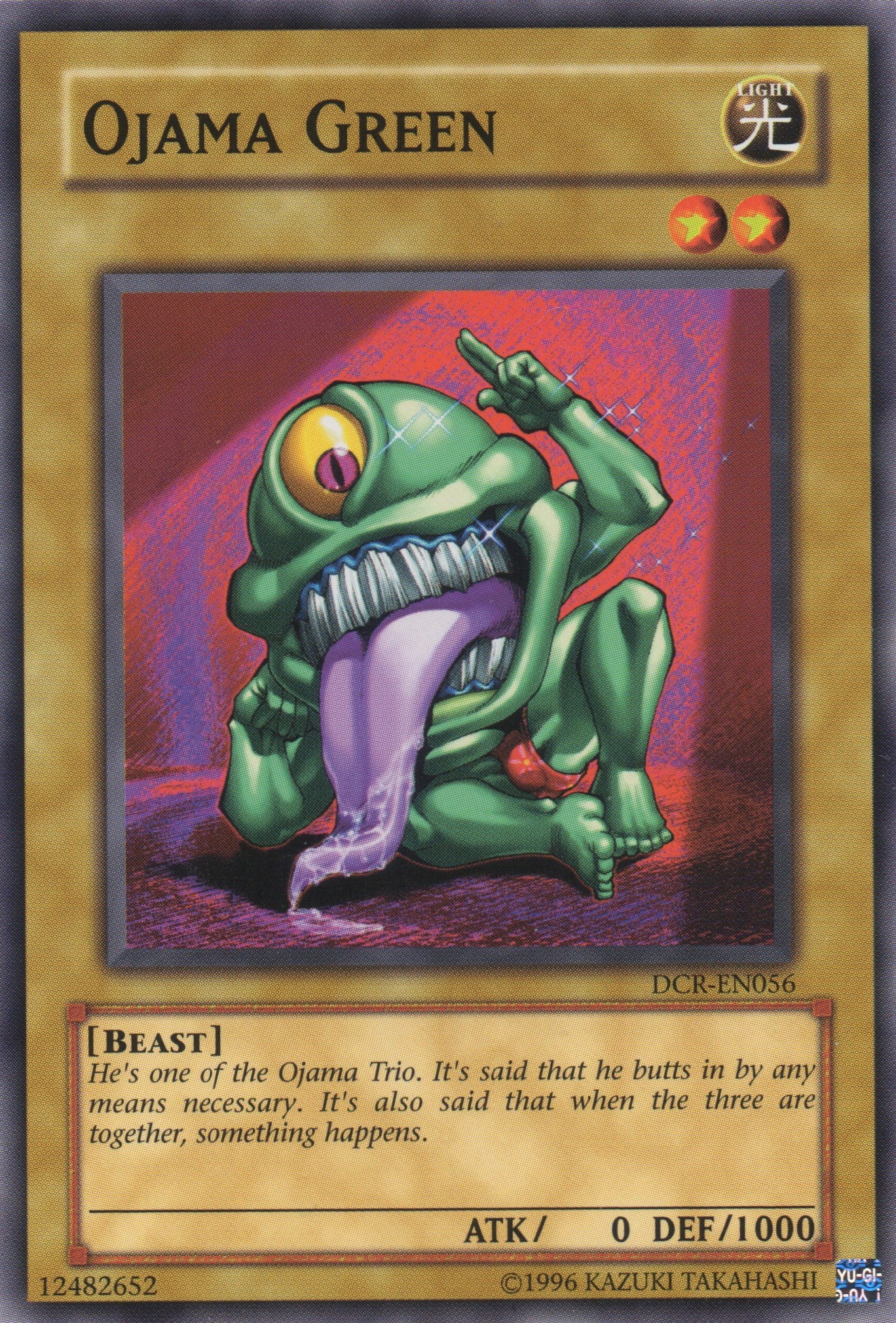 Ojama Green [DCR-EN056] Common | Jomio and Rueliete's Cards and Comics
