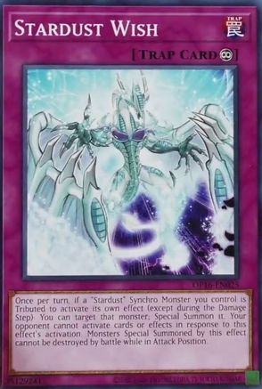 Stardust Wish [OP16-EN025] Common | Jomio and Rueliete's Cards and Comics
