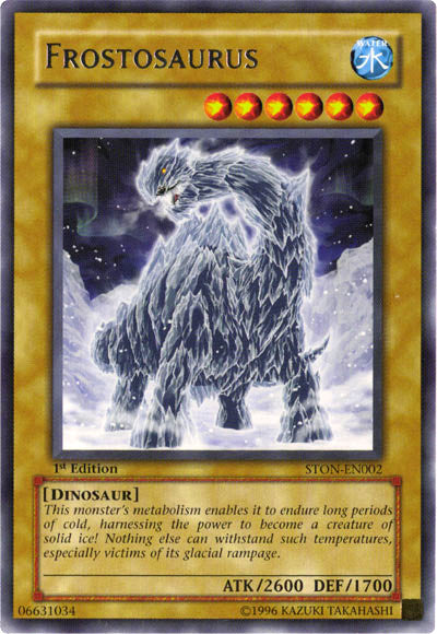 Frostosaurus [STON-EN002] Rare | Jomio and Rueliete's Cards and Comics