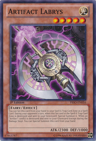 Artifact Labrys [PRIO-EN016] Common | Jomio and Rueliete's Cards and Comics