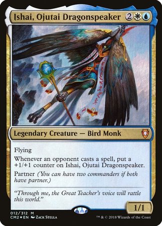 Ishai, Ojutai Dragonspeaker [Commander Anthology Volume II] | Jomio and Rueliete's Cards and Comics
