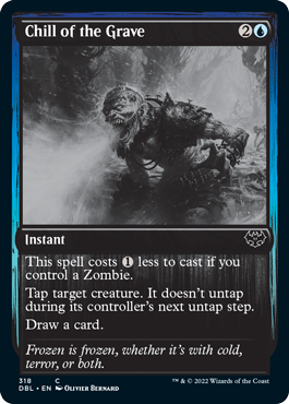 Chill of the Grave [Innistrad: Double Feature] | Jomio and Rueliete's Cards and Comics
