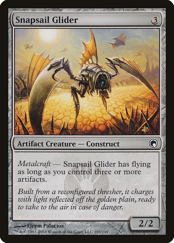 Snapsail Glider [Scars of Mirrodin] | Jomio and Rueliete's Cards and Comics