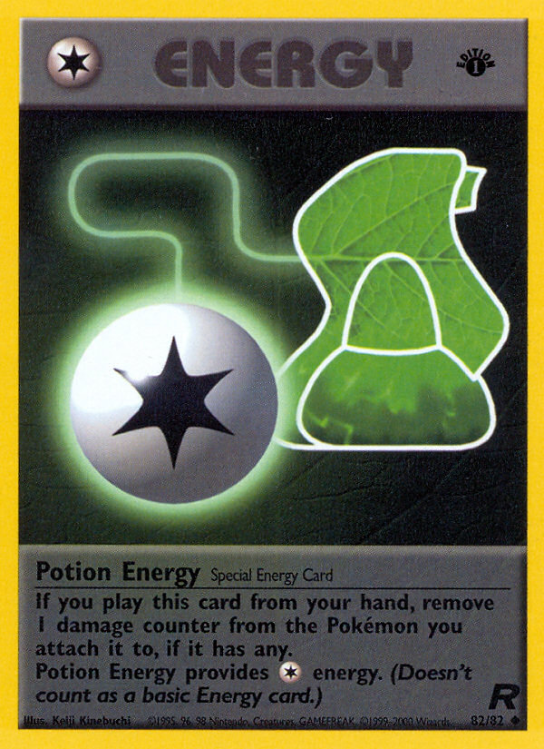 Potion Energy (82/82) [Team Rocket 1st Edition] | Jomio and Rueliete's Cards and Comics