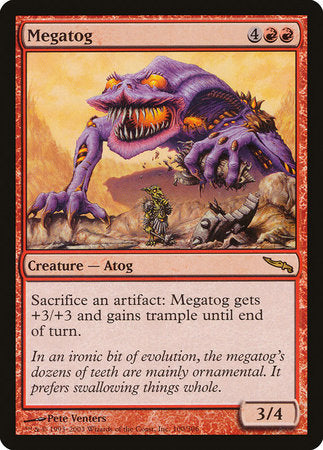Megatog [Mirrodin] | Jomio and Rueliete's Cards and Comics
