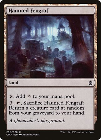 Haunted Fengraf [Commander Anthology] | Jomio and Rueliete's Cards and Comics