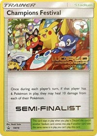 Champions Festival (SM78) (2017 Semi Finalist) [Sun & Moon: Black Star Promos] | Jomio and Rueliete's Cards and Comics