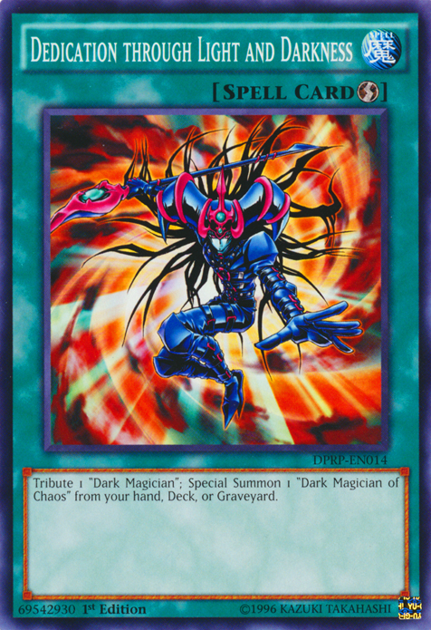 Dedication through Light and Darkness [DPRP-EN014] Common | Jomio and Rueliete's Cards and Comics