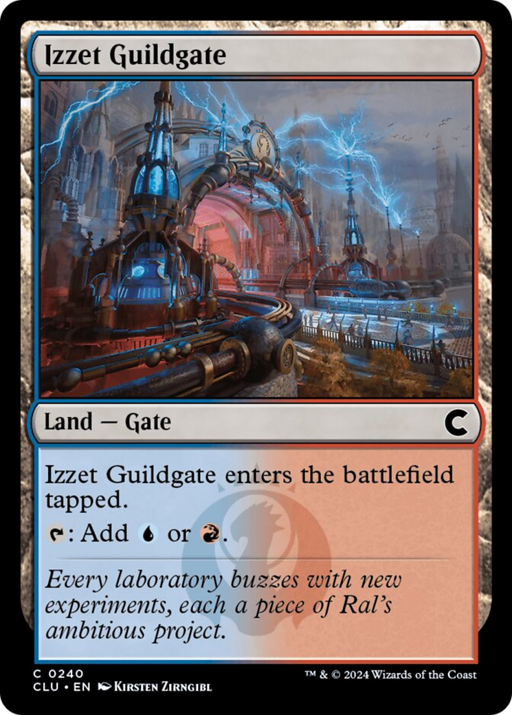 Izzet Guildgate [Ravnica: Clue Edition] | Jomio and Rueliete's Cards and Comics