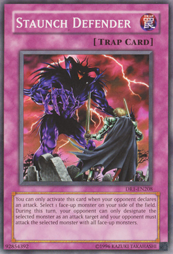 Staunch Defender [DR1-EN208] Common | Jomio and Rueliete's Cards and Comics