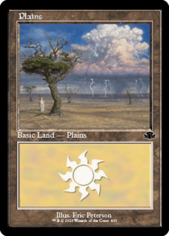 Plains (403) (Retro) [Dominaria Remastered] | Jomio and Rueliete's Cards and Comics