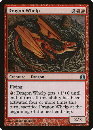 Dragon Whelp [Commander 2011] | Jomio and Rueliete's Cards and Comics