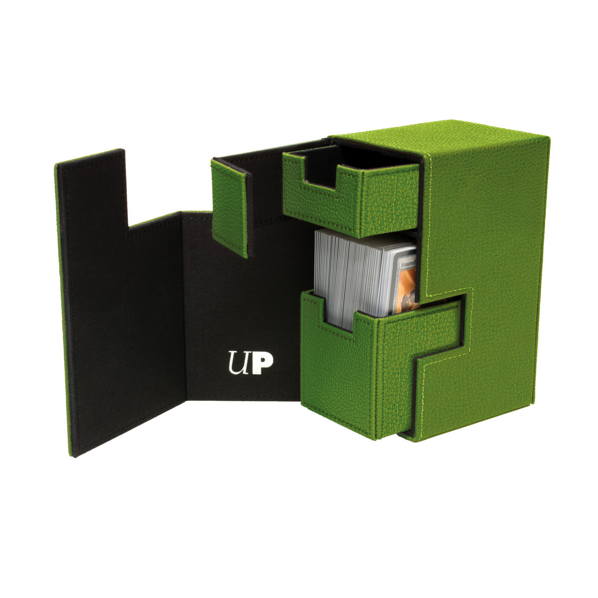 Ultra PRO: Deck Box - M2.1 (Green / Green) | Jomio and Rueliete's Cards and Comics