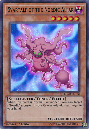 Svartalf of the Nordic Alfar [LC5D-EN182] Ultra Rare | Jomio and Rueliete's Cards and Comics