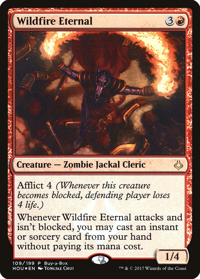 Wildfire Eternal (Buy-A-Box) [Hour of Devastation Promos] | Jomio and Rueliete's Cards and Comics