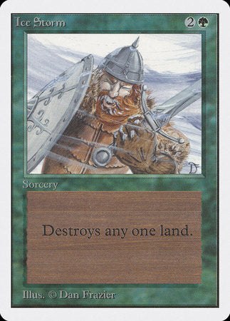 Ice Storm [Unlimited Edition] | Jomio and Rueliete's Cards and Comics