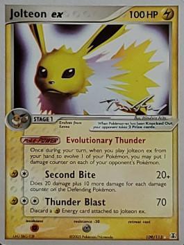 Jolteon ex (109/113) (Legendary Ascent - Tom Roos) [World Championships 2007] | Jomio and Rueliete's Cards and Comics