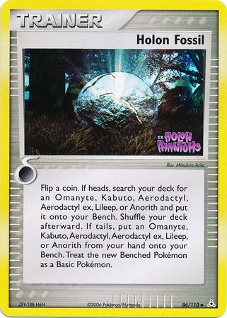 Holon Fossil (86/110) (Stamped) [EX: Holon Phantoms] | Jomio and Rueliete's Cards and Comics