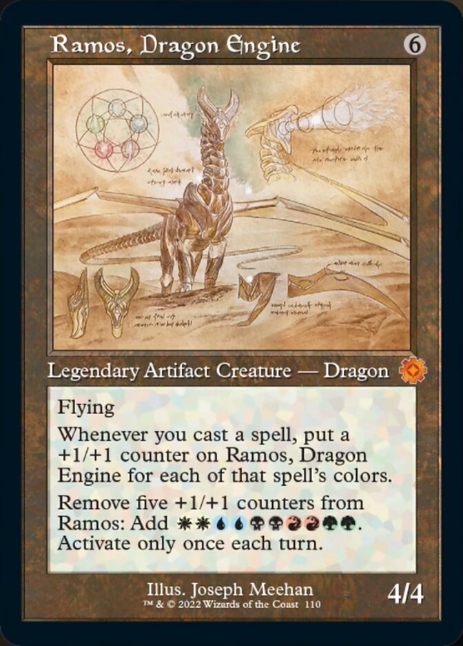 Ramos, Dragon Engine (Retro Schematic) [The Brothers' War Retro Artifacts] | Jomio and Rueliete's Cards and Comics