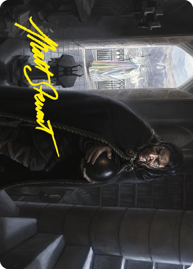 Grima, Saruman's Footman Art Card (Gold-Stamped Signature) [The Lord of the Rings: Tales of Middle-earth Art Series] | Jomio and Rueliete's Cards and Comics