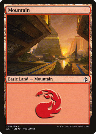 Mountain (265) [Amonkhet] | Jomio and Rueliete's Cards and Comics