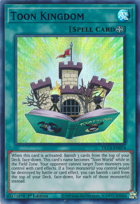 Toon Kingdom (Blue) [DLCS-EN074] Ultra Rare | Jomio and Rueliete's Cards and Comics