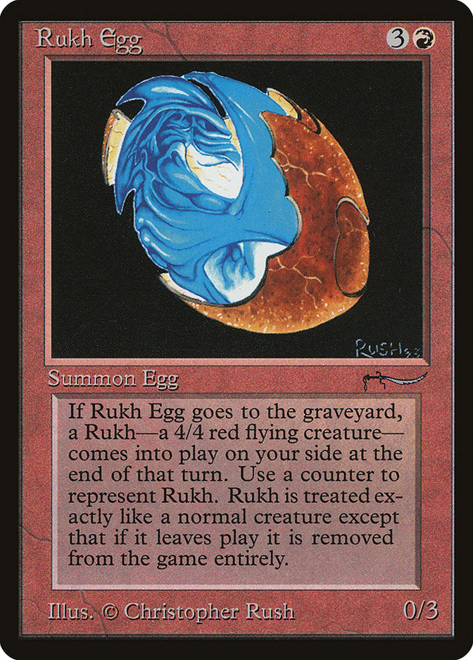 Rukh Egg (Light Mana Cost) [Arabian Nights] | Jomio and Rueliete's Cards and Comics