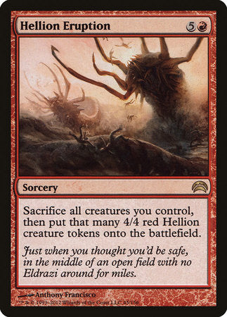 Hellion Eruption [Planechase 2012] | Jomio and Rueliete's Cards and Comics
