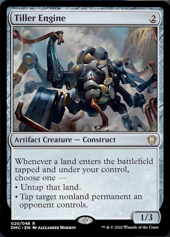 Tiller Engine [Dominaria United Commander] | Jomio and Rueliete's Cards and Comics