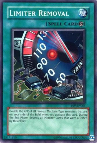 Limiter Removal [PSV-EN064] Super Rare | Jomio and Rueliete's Cards and Comics