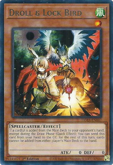 Droll & Lock Bird [TAMA-EN047] Rare | Jomio and Rueliete's Cards and Comics