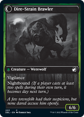 Tireless Hauler // Dire-Strain Brawler [Innistrad: Double Feature] | Jomio and Rueliete's Cards and Comics