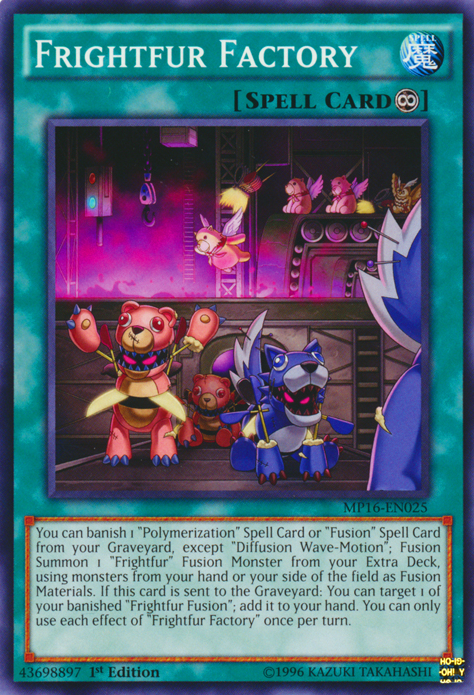Frightfur Factory [MP16-EN025] Common | Jomio and Rueliete's Cards and Comics