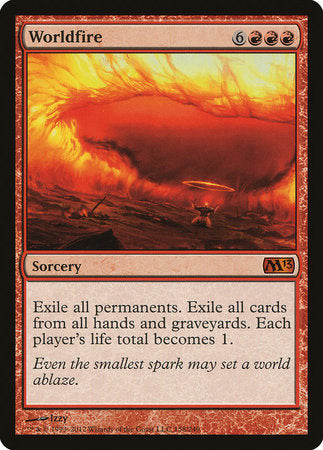 Worldfire [Magic 2013] | Jomio and Rueliete's Cards and Comics
