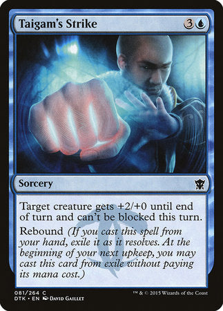 Taigam's Strike [Dragons of Tarkir] | Jomio and Rueliete's Cards and Comics