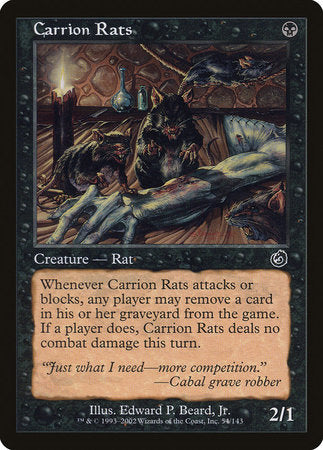 Carrion Rats [Torment] | Jomio and Rueliete's Cards and Comics