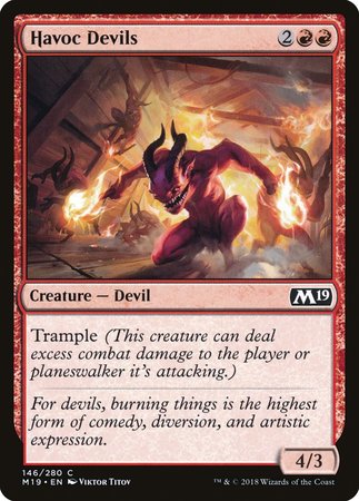 Havoc Devils [Core Set 2019] | Jomio and Rueliete's Cards and Comics