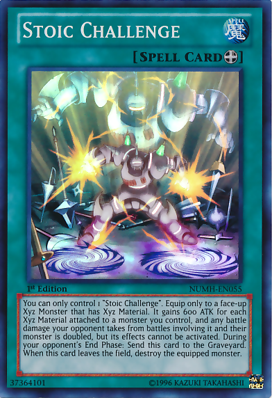 Stoic Challenge [NUMH-EN055] Super Rare | Jomio and Rueliete's Cards and Comics