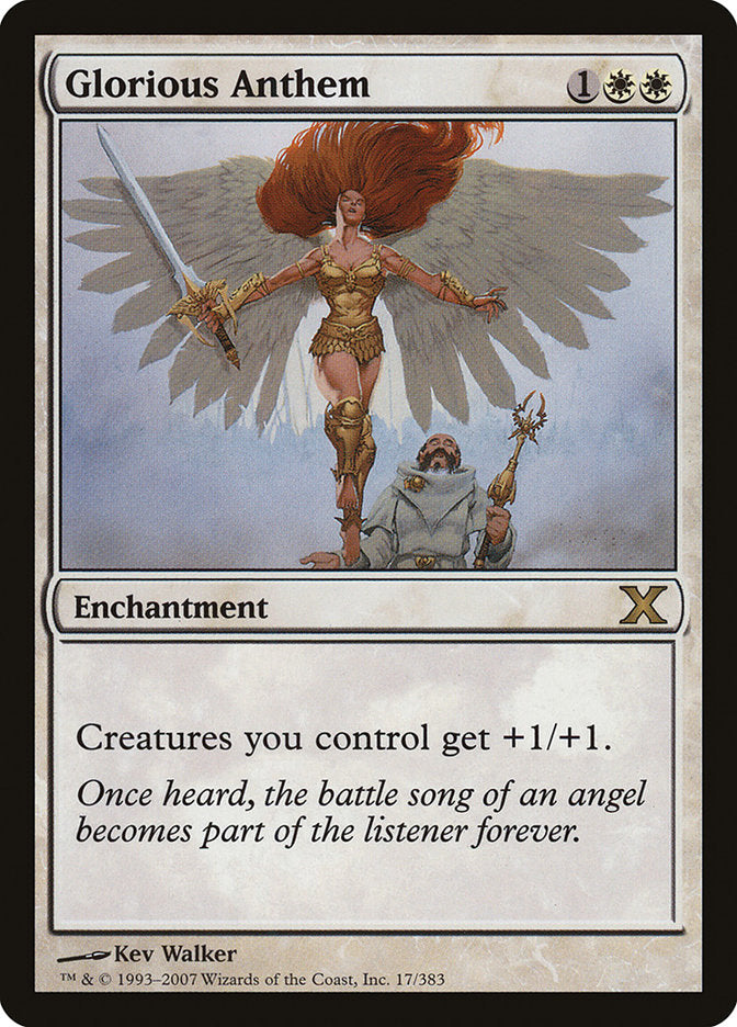Glorious Anthem [Tenth Edition] | Jomio and Rueliete's Cards and Comics