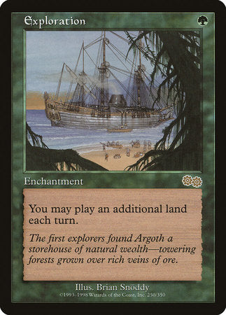 Exploration [Urza's Saga] | Jomio and Rueliete's Cards and Comics