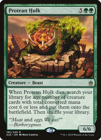 Protean Hulk [Masters 25] | Jomio and Rueliete's Cards and Comics