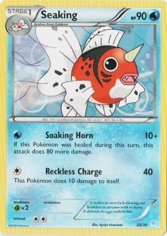 Seaking (25/30) [XY: Trainer Kit 3 - Suicune] | Jomio and Rueliete's Cards and Comics