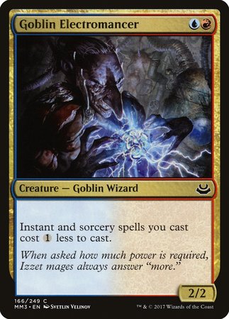 Goblin Electromancer [Modern Masters 2017] | Jomio and Rueliete's Cards and Comics