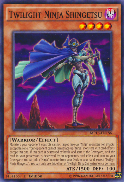 Twilight Ninja Shingetsu [MP16-EN186] Common | Jomio and Rueliete's Cards and Comics