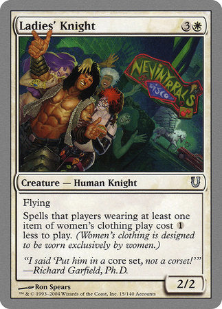 Ladies' Knight [Unhinged] | Jomio and Rueliete's Cards and Comics